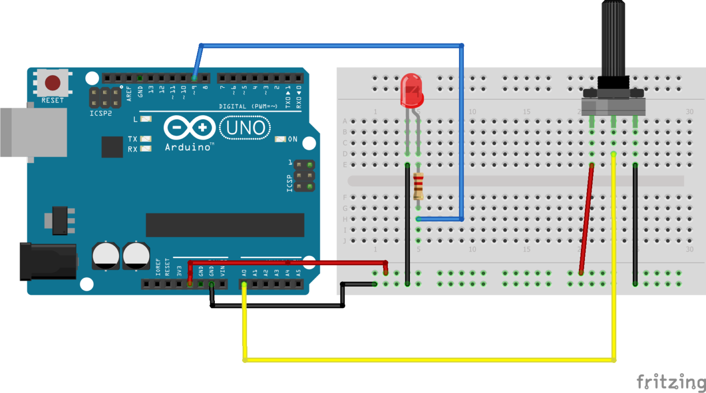 Alienxarea | Arduino : Faire varier l’intensité d’une LED ...